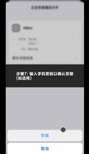 欧博ABG iOS客户端安装全流程图｜从下载到配置的完整视觉指南7