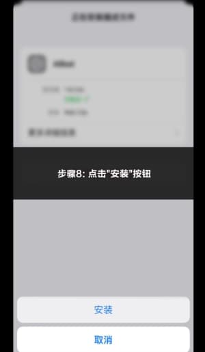 欧博ABG iOS客户端安装全流程图｜从下载到配置的完整视觉指南8